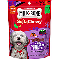 Milk-Bone Graveyard Bones Soft & Chewy Mini's Halloween Dog Treats