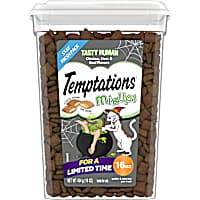 Temptations Seasonal Halloween Tasty Human Chicken, Liver, Beef Flavors Mixups Crunchy and Soft Cat Treats