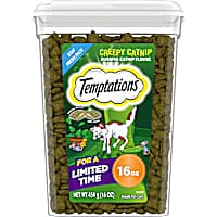 Temptations Classic Creepy Catnip Blissful Flavor Crunchy and Soft Cat Treats