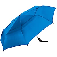 ShedRain Ocean Blue Vortex Vented Auto-Open/Close Compact Umbrella