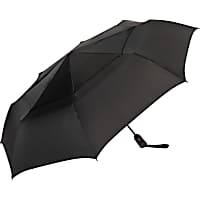 ShedRain Black Vortex Vented Auto-Open/Close Compact Umbrella