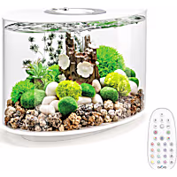 biOrb LOOP 15 White Aquarium with MCR Light
