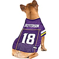 Pets First Justin Jefferson Pet Jersey