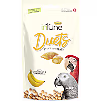 Higgins InTune Duets Chickpeas & Bananas for Parrots & Macaws