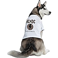 Buttercup Dogs That Rock AC DC BACK IN BLACK Dog Tee