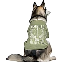 Buttercup Dogs That Rock NASHVILLE MUSIC CITY Dog Tee