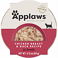 Applaws Natural Chicken Breast with Duck in Broth Wet Cat Food