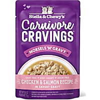 Stella & Chewy's Carnivore Cravings Morsels'N'Gravy Chicken & Salmon Recipe Cat Food