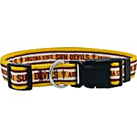 Pets First NCAA Arizona State Satin Dog Collar