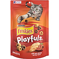 Friskies Playfuls With Chicken and Liver Flavor Cat Treats