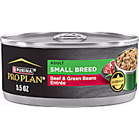 Purina Pro Plan Complete Essentials Adult Small Breed Beef & Green Beans Entree in Gravy Wet Small Dog Food