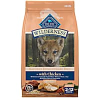 Blue Buffalo Wilderness High-Protein Chicken Dry Dog Food for Large Breed Puppies