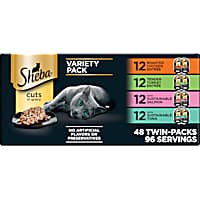 Sheba Perfect Portions Cuts in Gravy Trays Wet Cat Food Variety Pack