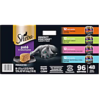 Sheba Perfect Portions Grain-Free Wet Cat Food Pate Variety Pack