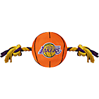 Pets First NBA Los Angeles Lakers Nylon Basketball Rope Dog Toy