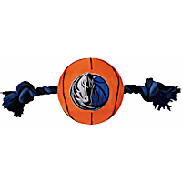 Pets First NBA Dallas Mavericks Nylon Basketball Rope Dog Toy
