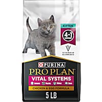 Purina Pro Plan Vital Systems Chicken & Egg Formula 4-in-1 Dry Kitten Food