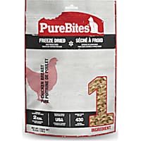 PureBites 1 Ingredient Made in USA Chicken Freeze Dried Cat Treats