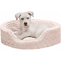FurHaven Ultra Plush Oval Dog Bed