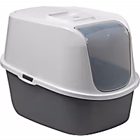 Moderna Gray Enclosed Litter Box for Cats