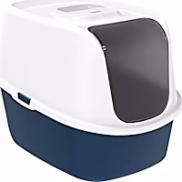 Moderna Blue Enclosed Litter Box for Cats