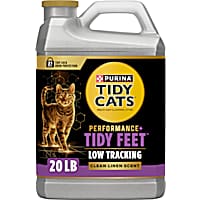 Purina Tidy Cats Tidy Feet Clumping Scented Low Tracking Cat Litter with Odor Control for Clean Paws