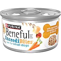 Purina Beneful Small Breed High Protein Wet Dog Food with Gravy, Incredibites with Real Chicken