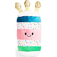YOULY Birthday Cake Plush Dog Toy