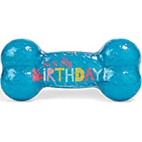 YOULY Birthday Bone TPR Dog Toy