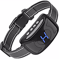 Pet Life Woofade 3-Level Sensitivity of Tone and Vibration Anti-Bark Dog Collar