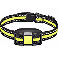Pet Life Yellow Yard-Trek 1-to-2 Dog 550 Yard Range 16-Level Vibration and Sound Training Dog Collar Additional Receiver