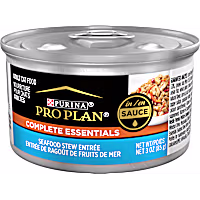 Purina Pro Plan Complete Essentials Seafood Stew Entree in Sauce or Gravy Wet Cat Food