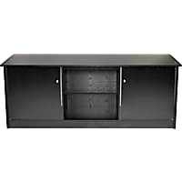 North American Pet Products 125-Gallon Black Wooden Aquarium Stand