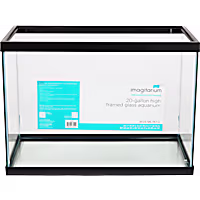 Imagitarium 20 Gallon High Open-Glass Aquarium Tank