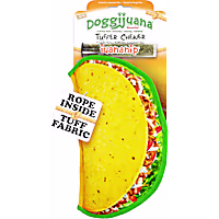Doggijuana Tuffer Chewer Refillable Taco Dog Toy