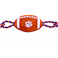 Pets First Clemson Football Rope Dog Toy