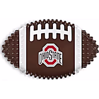 Pets First Ohio Football Mega Chew Dog Toy