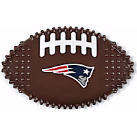 Pets First New England Patriots Football Mega Chew Dog Toy