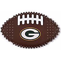 Pets First Green Bay Packers Football Mega Chew Dog Toy