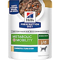 Hill's Prescription Diet Metabolic +j/d Carrot & Tuna Stew Wet Dog Food
