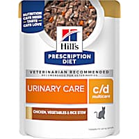 Hill's Prescription Diet c/d Multicare Feline Chicken, Vegetables & Rice Stew Wet Cat Food