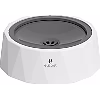 ELS Pet Diamond-shaped Floating Water Bowl for Dogs with Advanced Features for Clean and Tidy Hydration