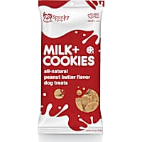 Spunky Pup Snack Pack Milk & Cookies Peanut Butter Dog Treats