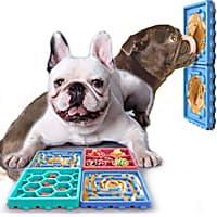 HANAMYA Slow Treat Dispensing Mat Set for Dogs