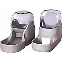 HANAMYA Automatic Waterer and Feeder Bundle Set for Pets