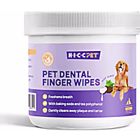 HICC Pet Mint Dental Finger Wipes