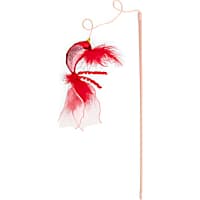 Leaps & Bounds Red Bird Cat Teaser Toy