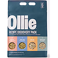 Ollie Fresh Recipe Dog Food Discovery Pack