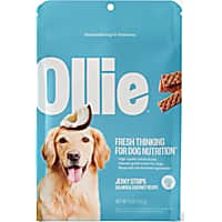Ollie Salmon & Coconut Jerky Strips for Dogs