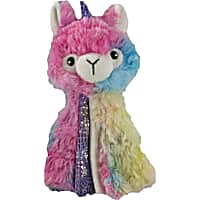 Bark-A-Boo Cuticorn Llama Crinkle Dog Toy